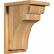 Ekena Millwork Yorktown Rough Sawn Corbel w/Backplate, Western Red Cedar, 8"W x 10"D x 14"H COR08X10X14YOR01RWR - alternate 1